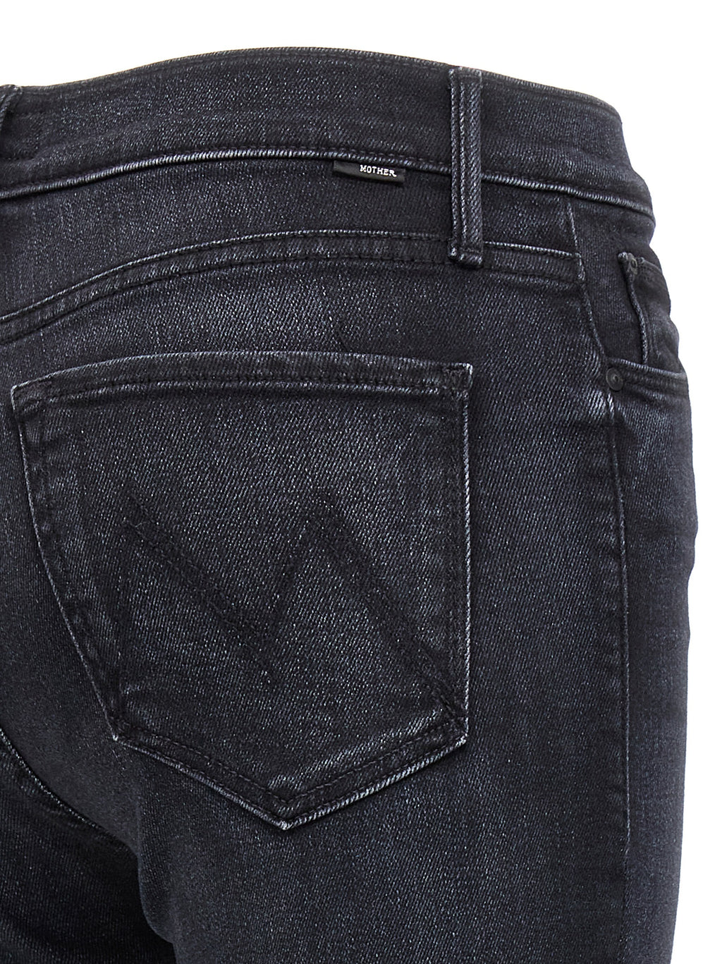 Black Cotton Slim Fit Jeans