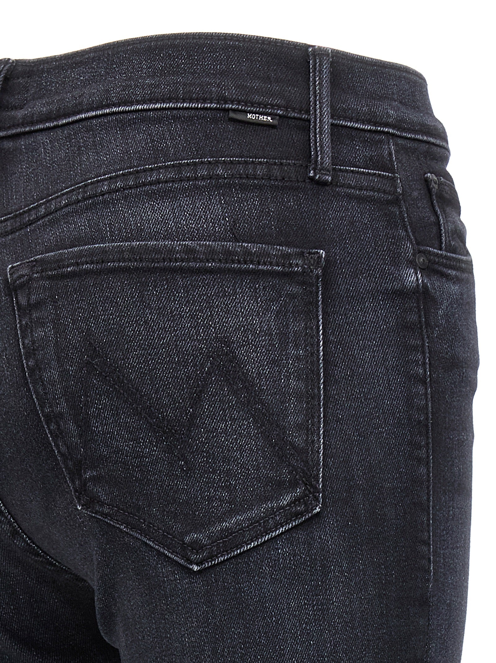 Black Cotton Slim Fit Jeans