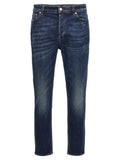 Blue Cotton Jeans Denim