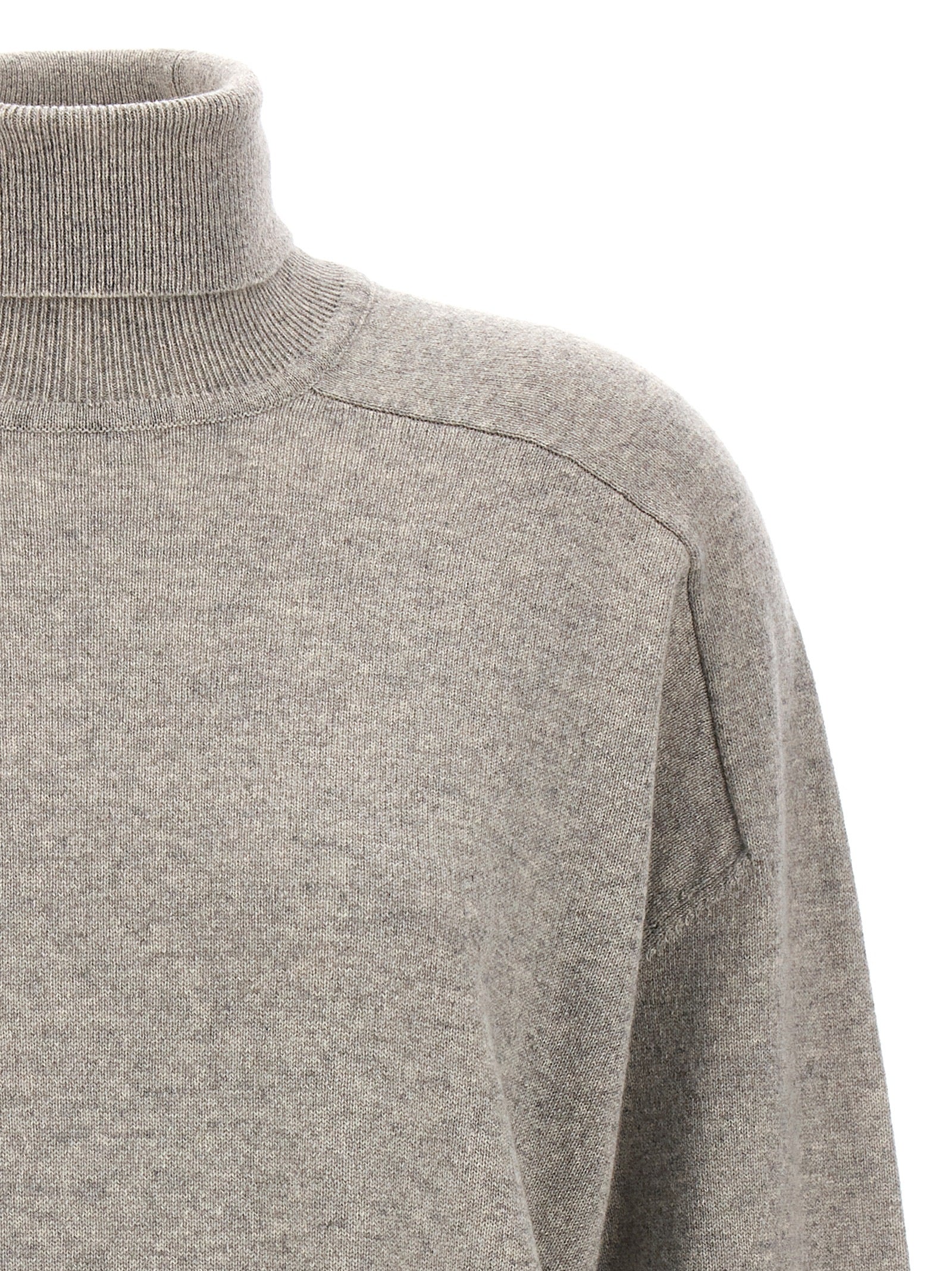 Gray Cashmere Cardigan