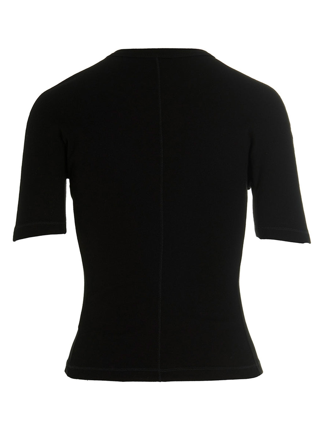 Black Cotton T-Shirt