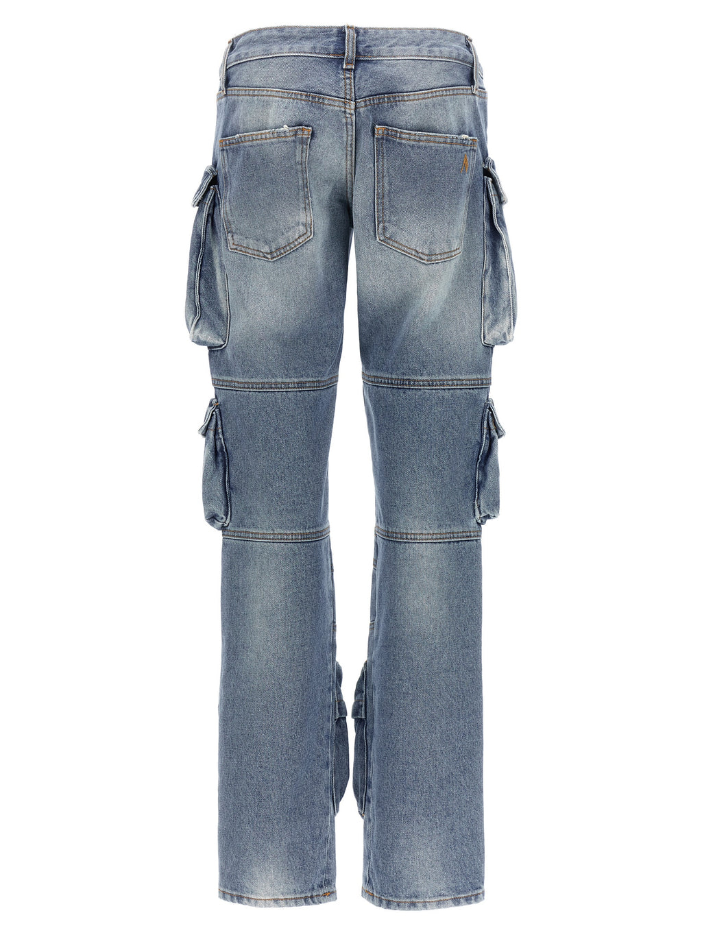 Blue Cotton Jeans Denim