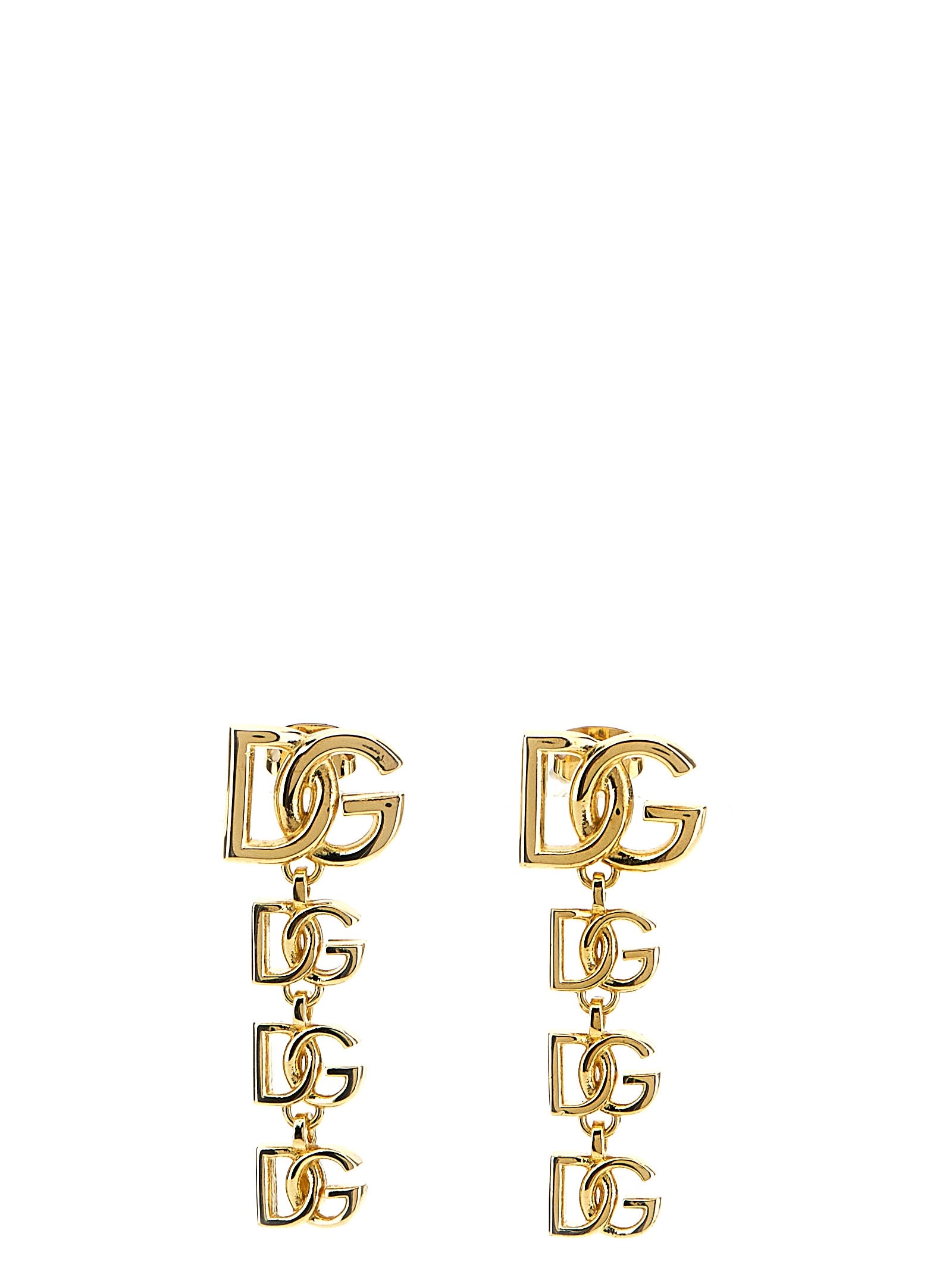 Gold Brass Earrings