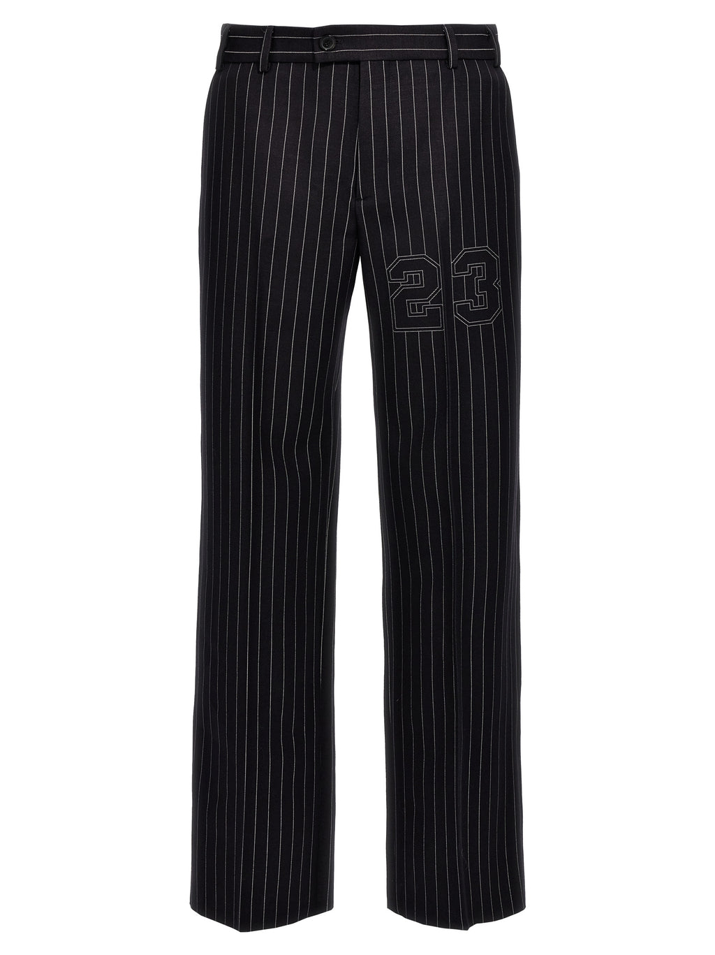 Blue Wool Dress Pants