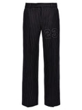 Blue Wool Dress Pants