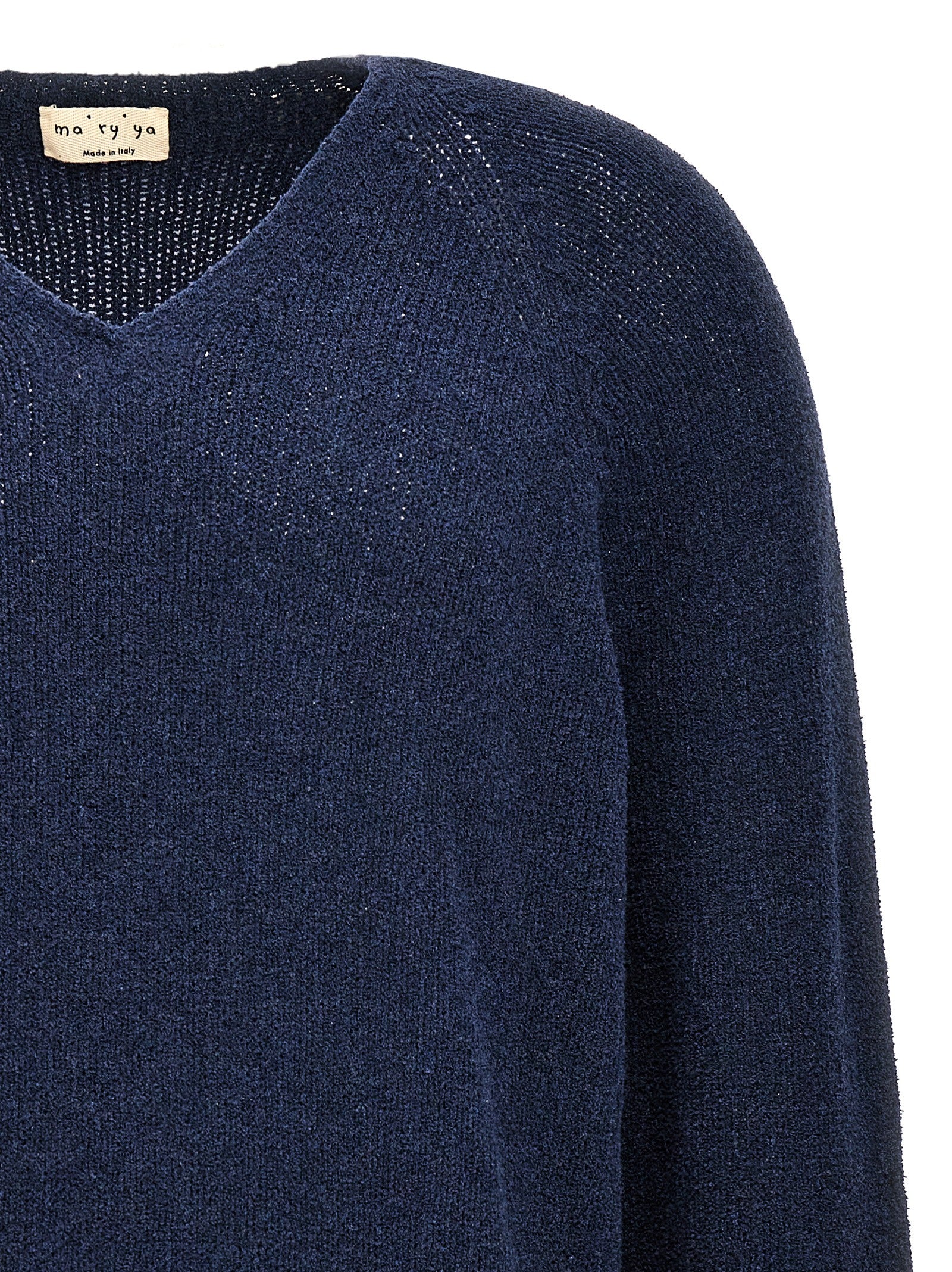 Blue Cotton Cardigan