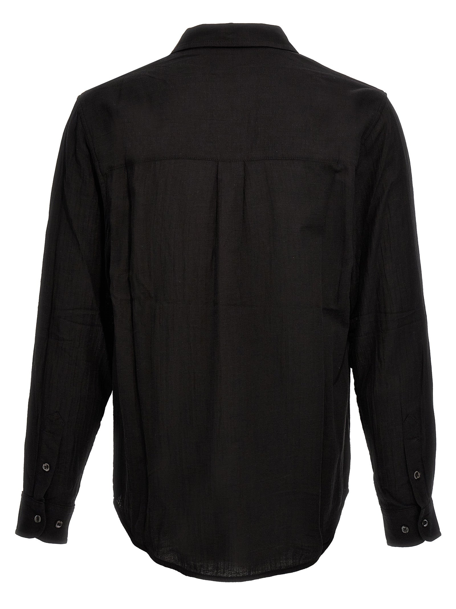 Black Cotton Blouse