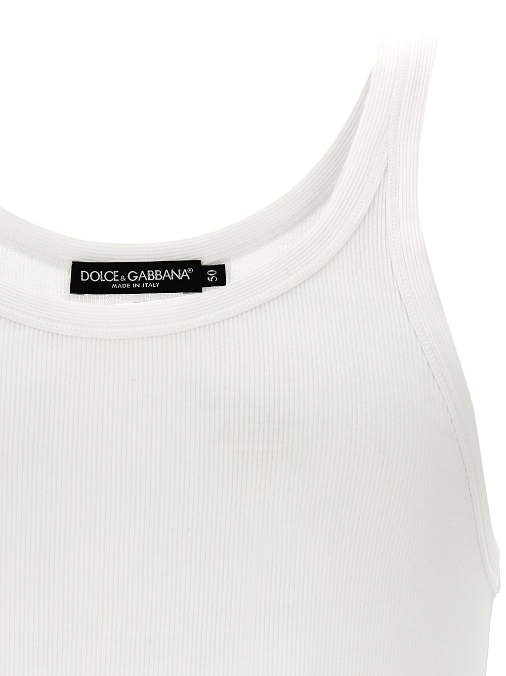 White Cotton Tank Tops