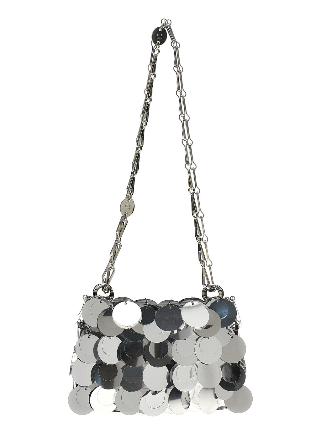 Silver Brass Shoulder Bag