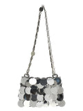 Silver Brass Shoulder Bag