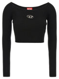 Black Viscose Cardigan