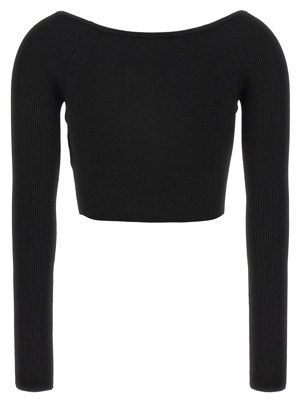 Black Viscose Cardigan