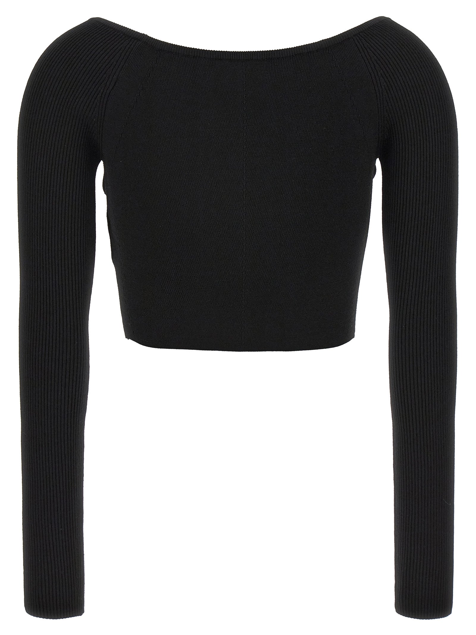 Black Viscose Cardigan