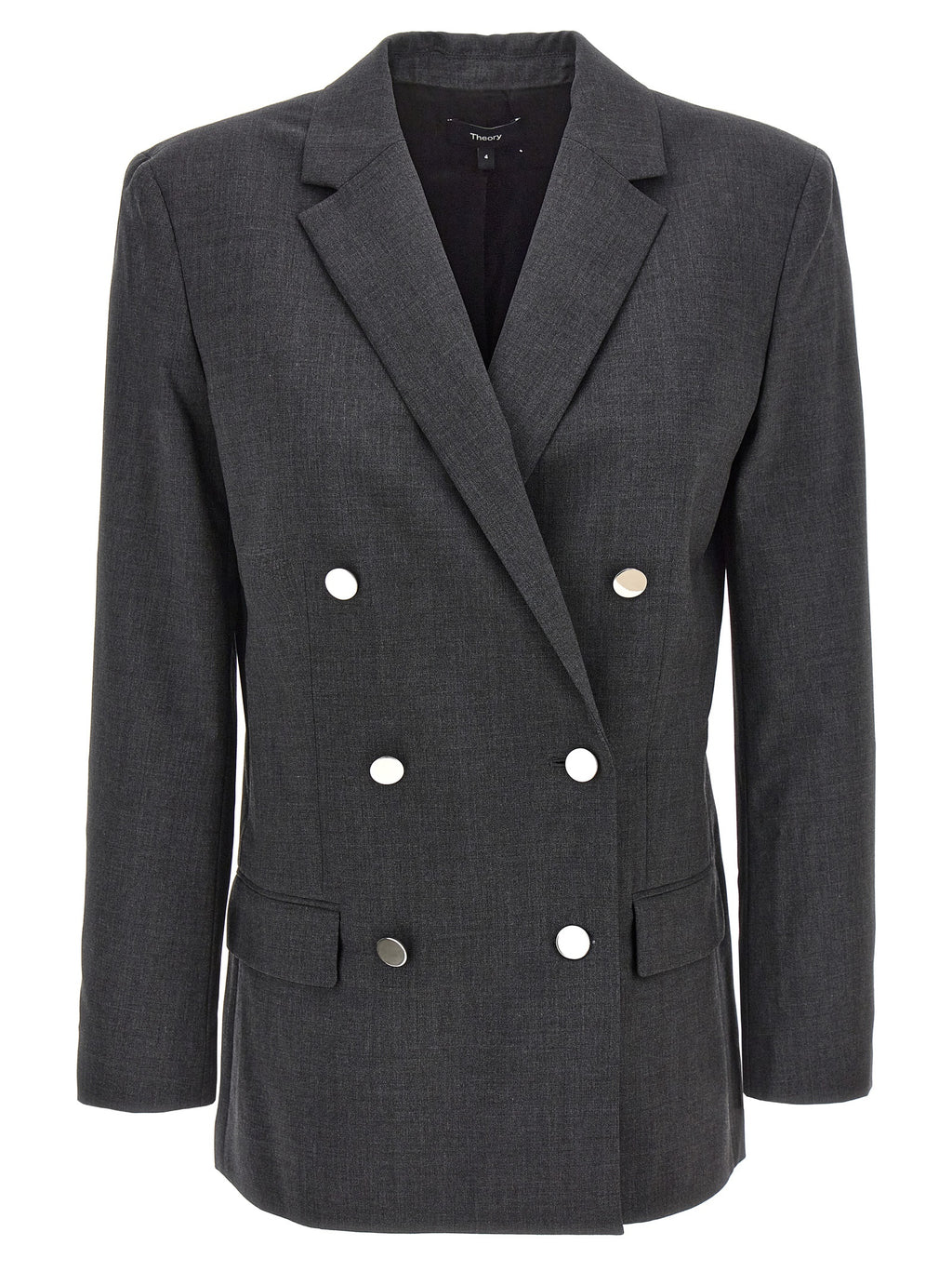 Gray Wool Blazer