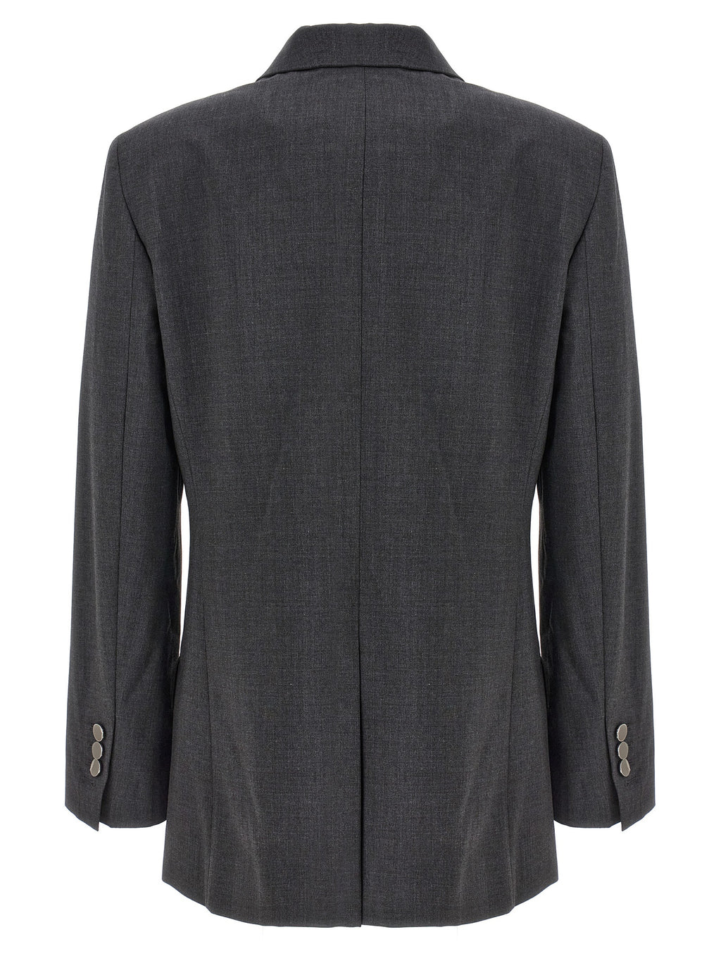 Gray Wool Blazer