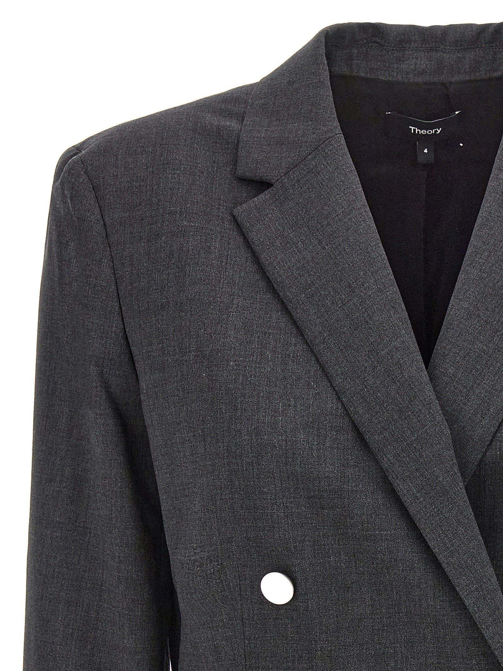 Gray Wool Blazer