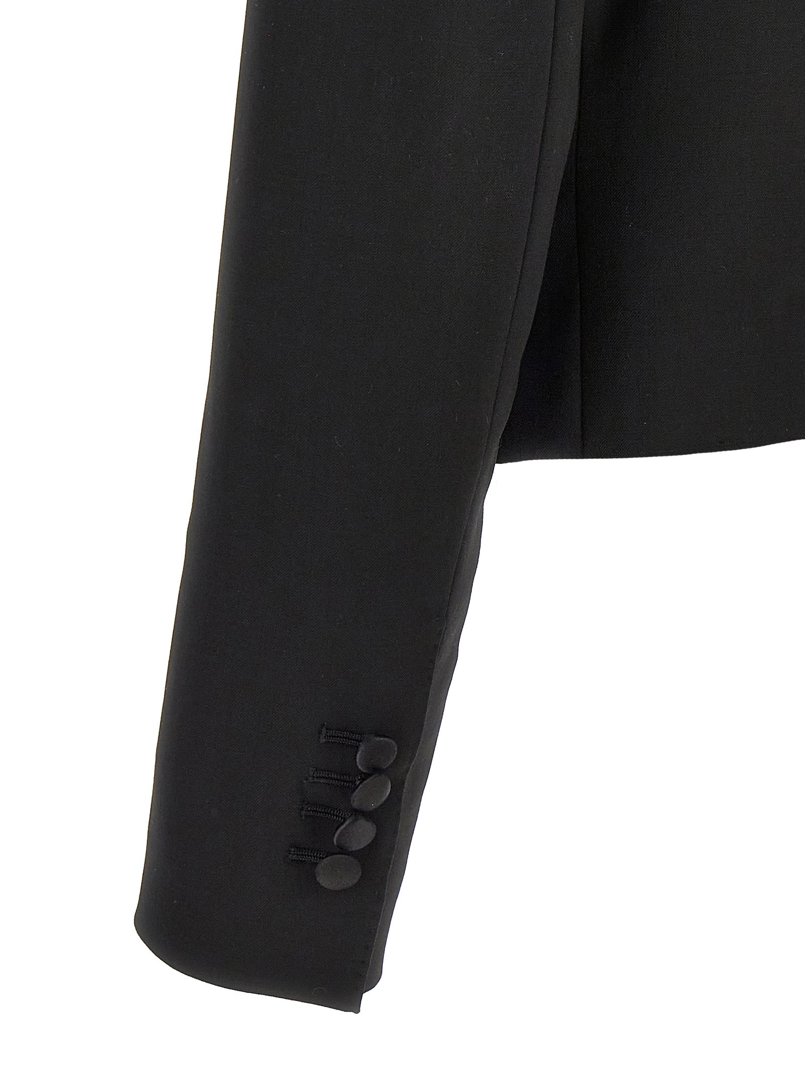 Black Virgin Wool Blazer