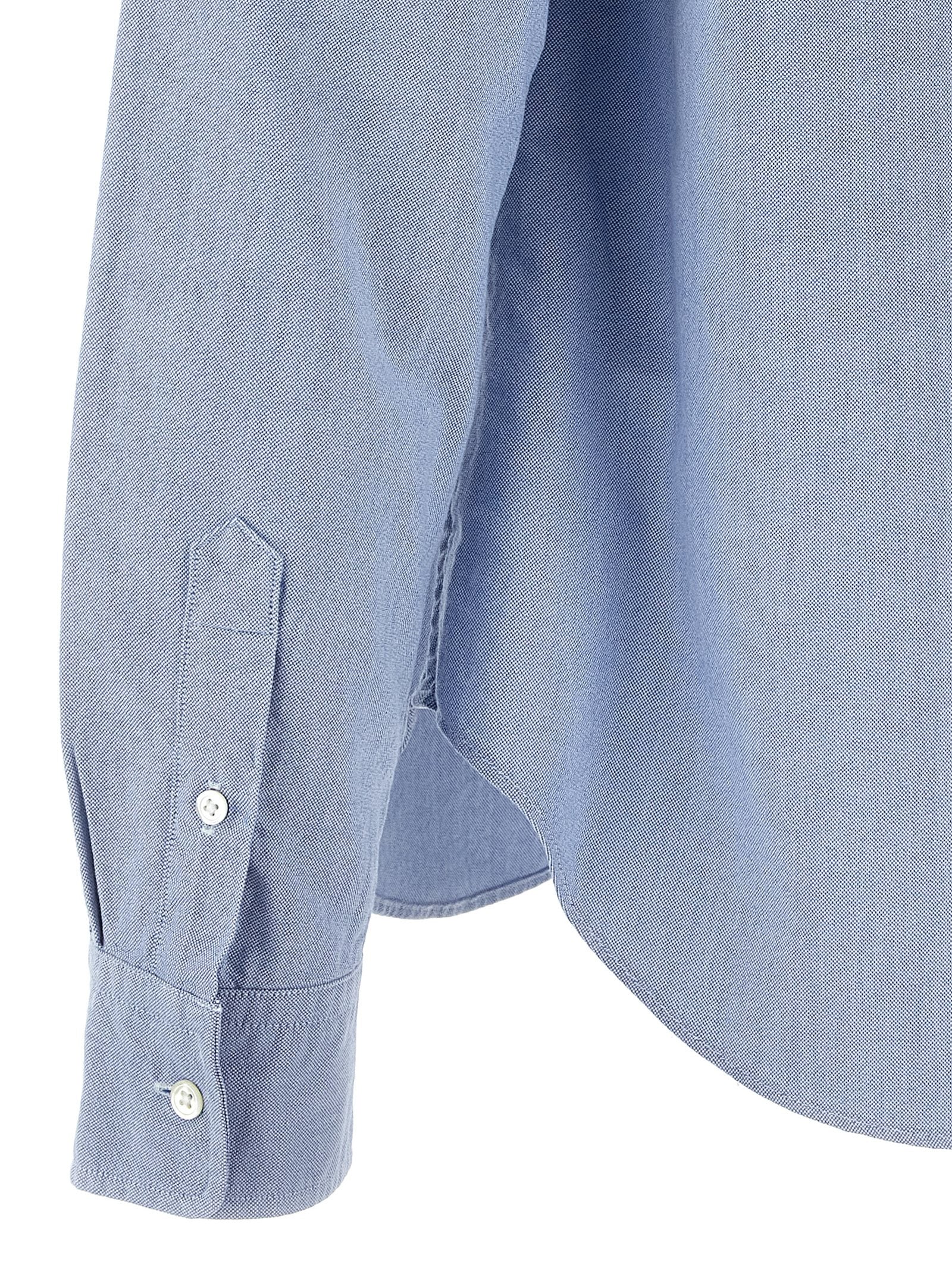 Blue Cotton Blouse