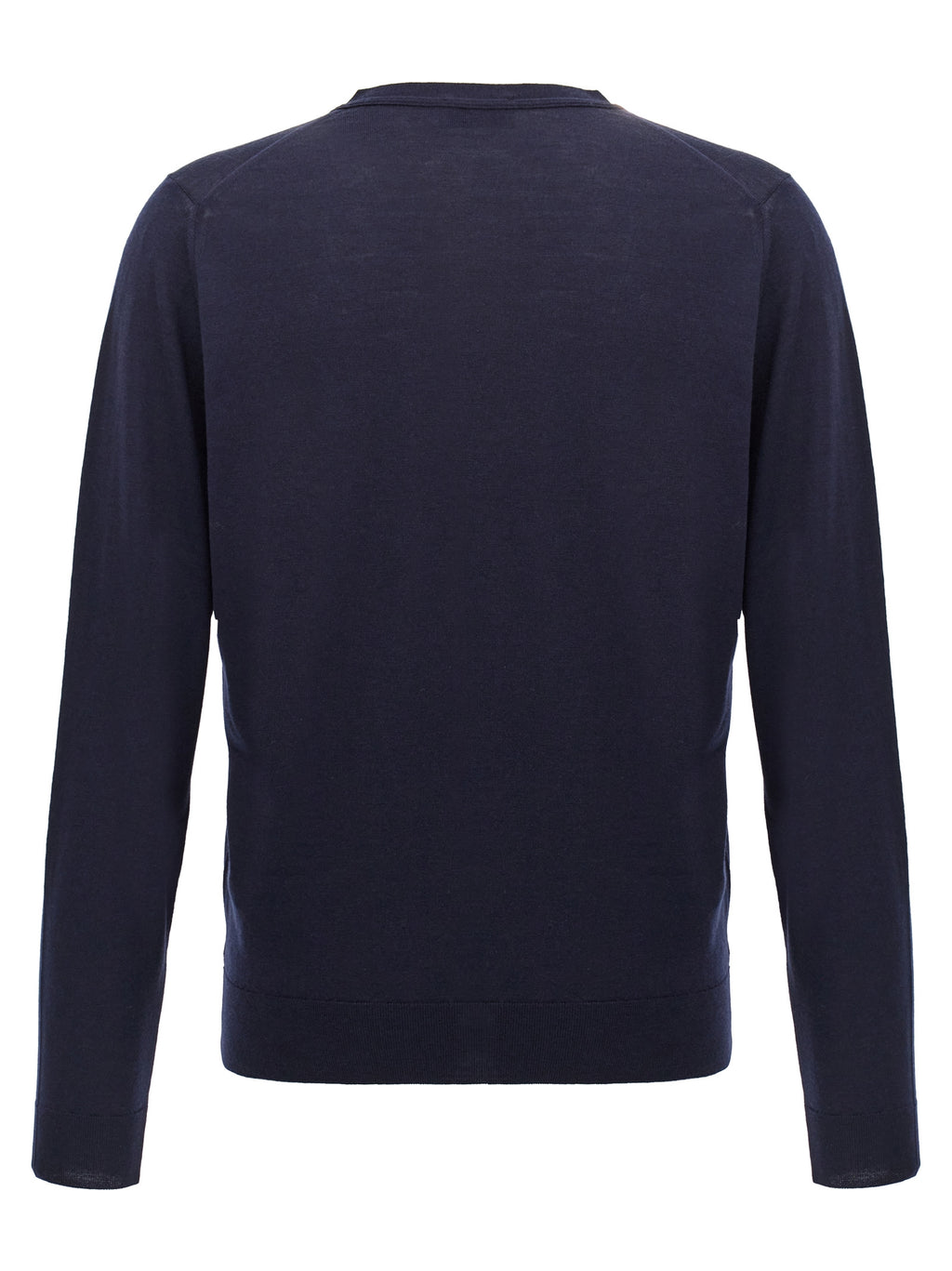 Blue Wool Cardigan