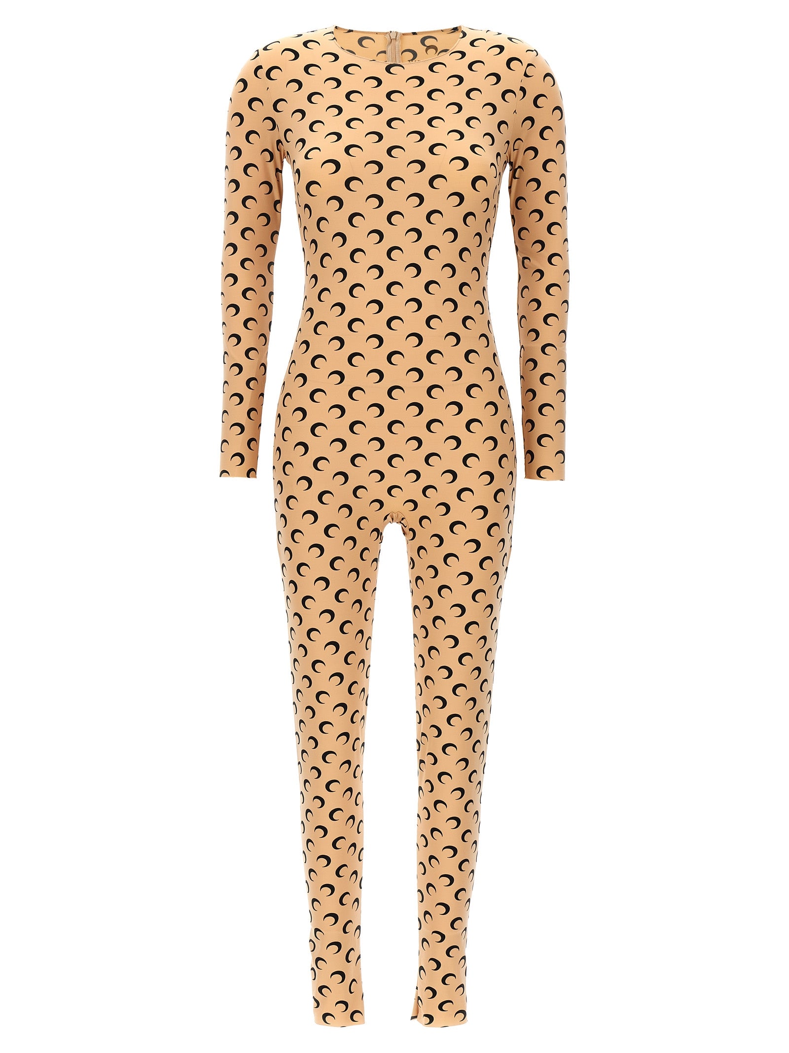 Beige Polyamide Jumpsuit