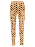 Beige Polyamide Leggings