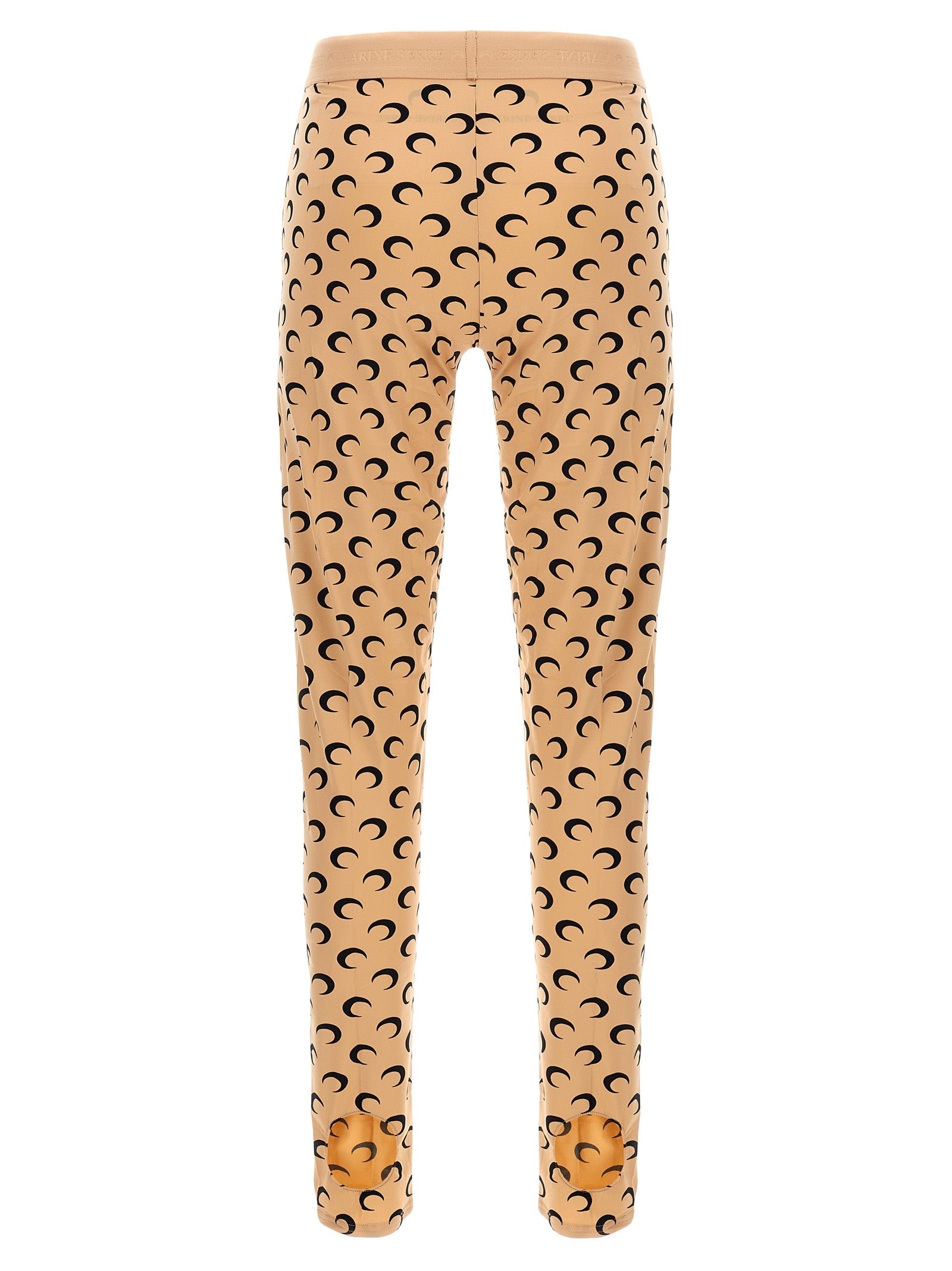 Beige Polyamide Leggings