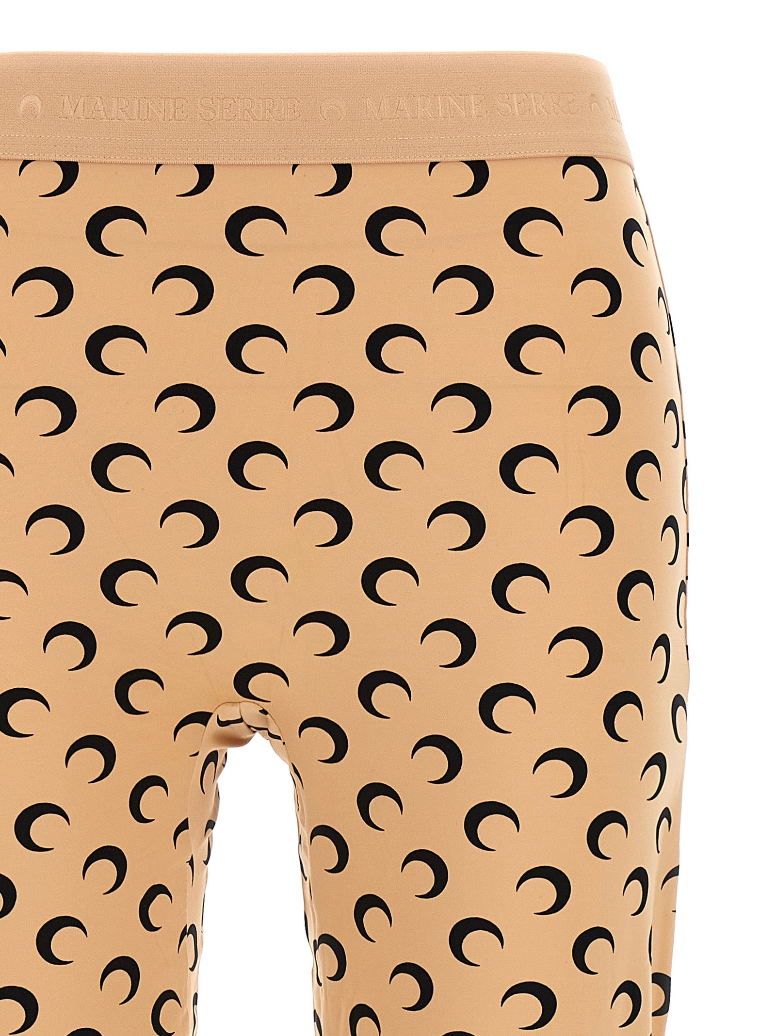 Beige Polyamide Leggings