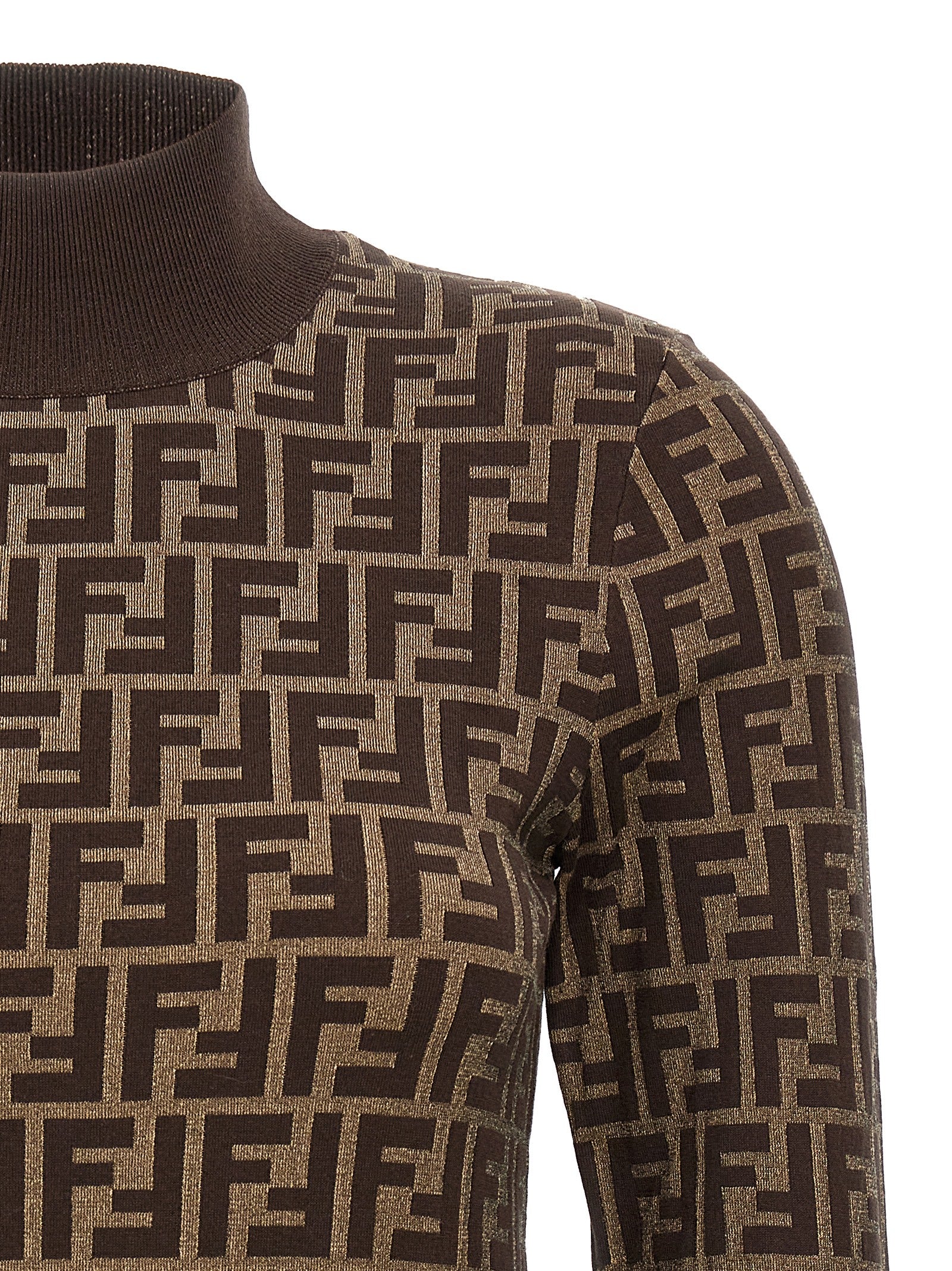 Brown Cotton Cardigan