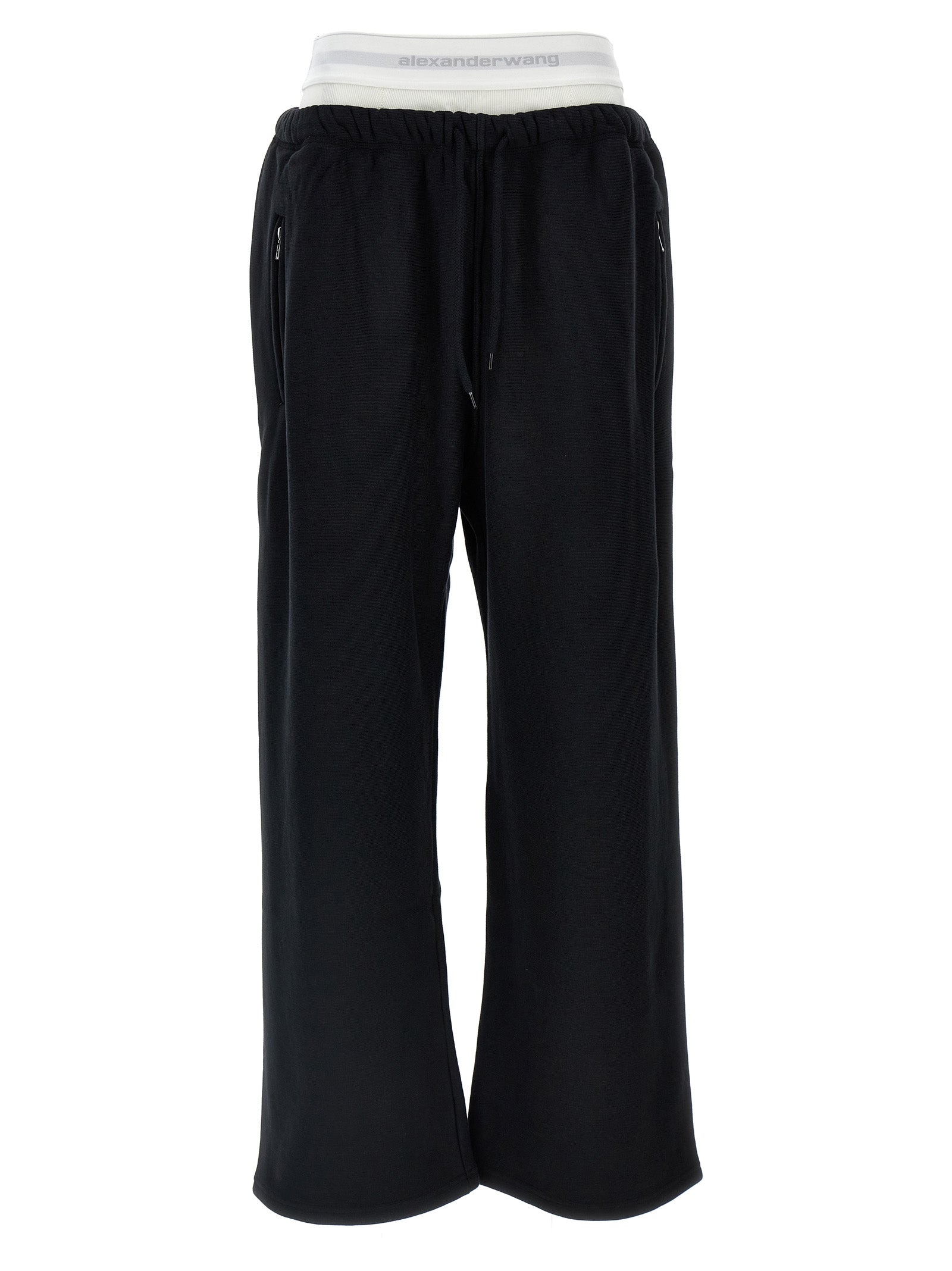 Black Cotton Joggers (Workout Pants)