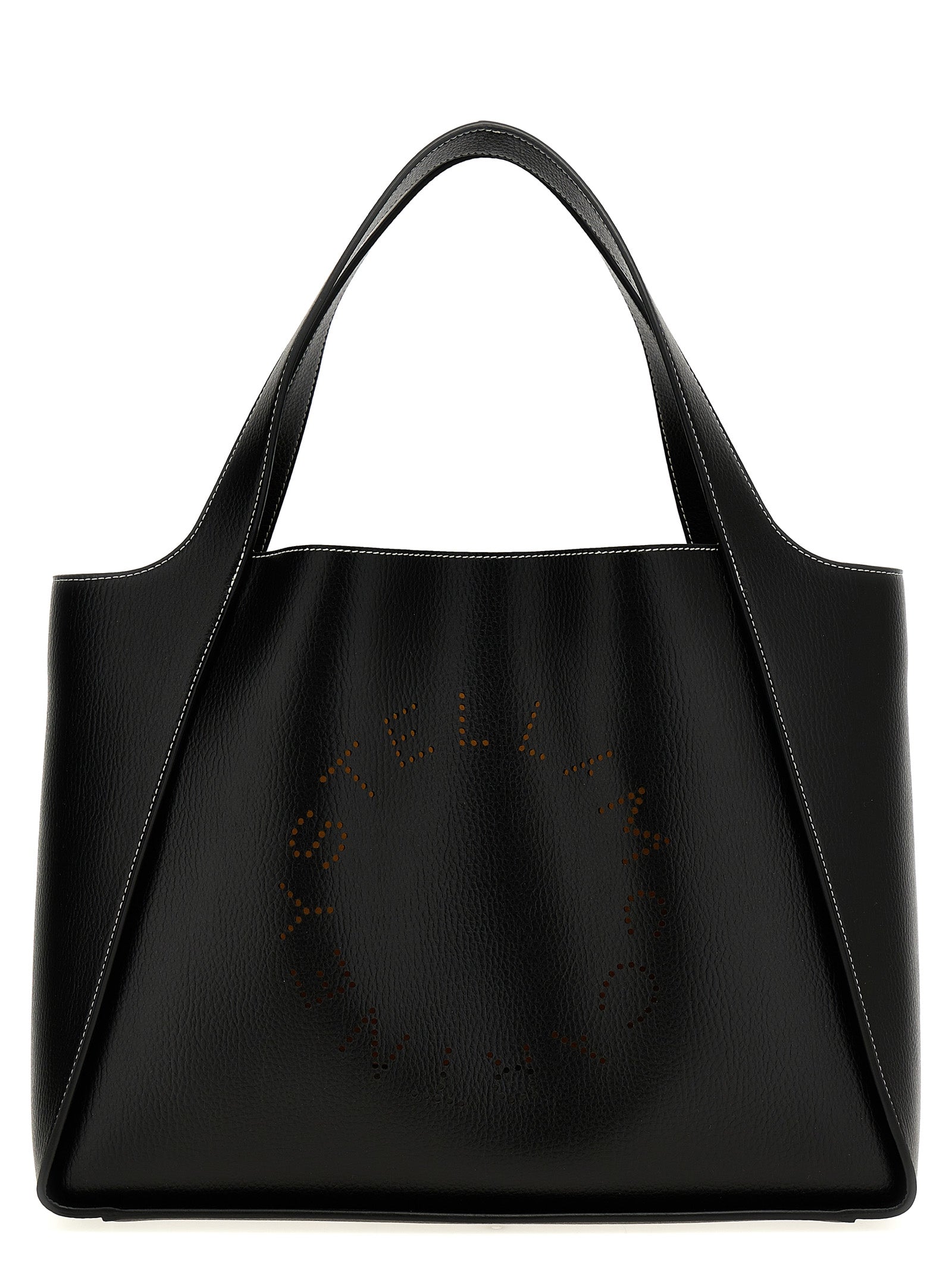Black Polyamide Tote Bag