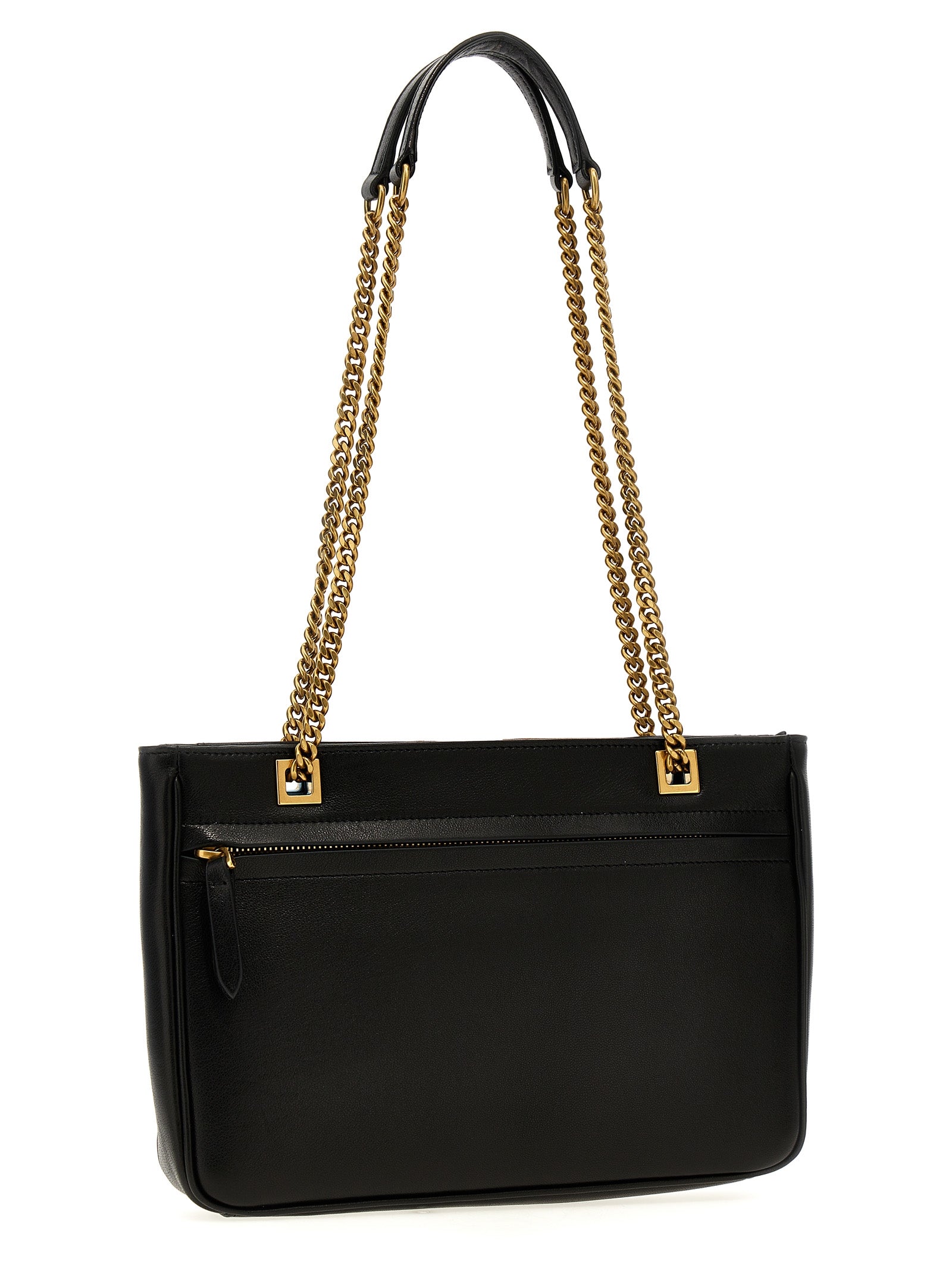 Multicolor Lamb Leather Tote Bag