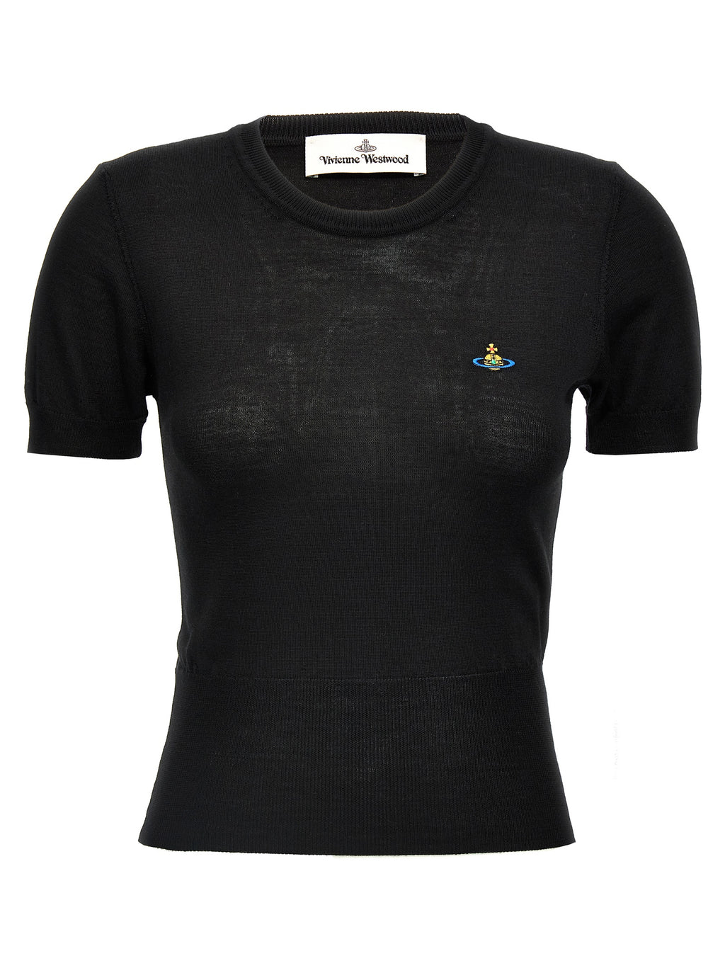 Black Wool T-Shirt