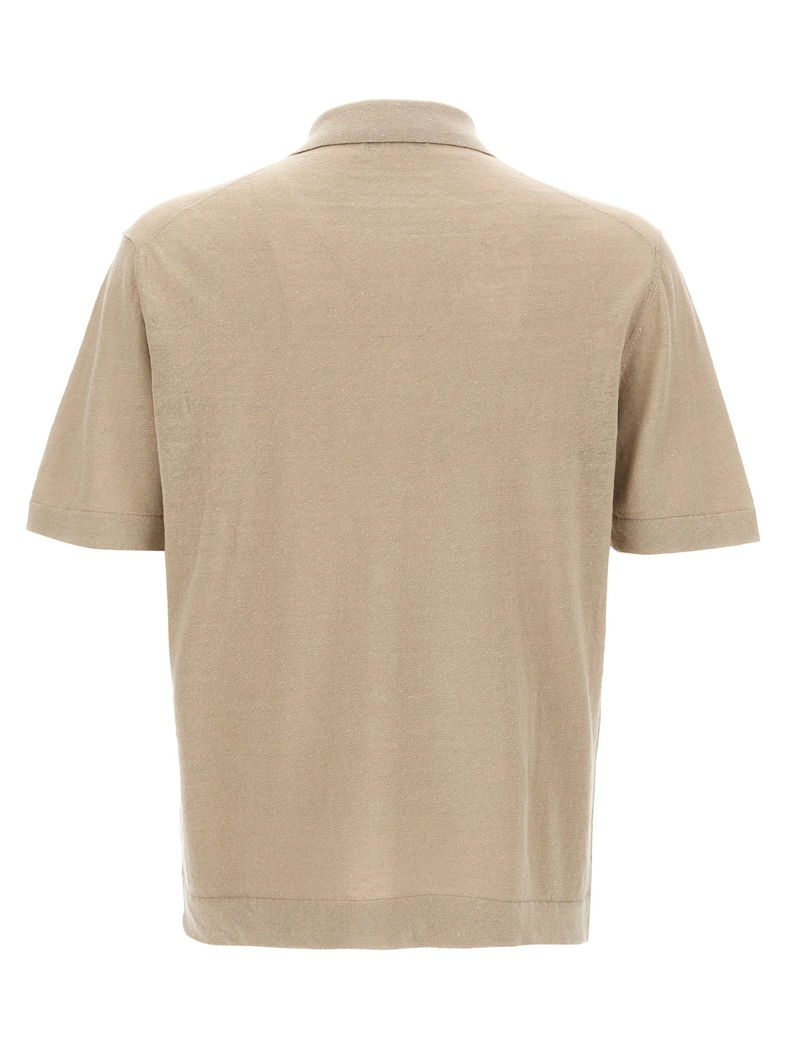 Beige Linen Blouse
