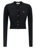 Black Wool Cardigan