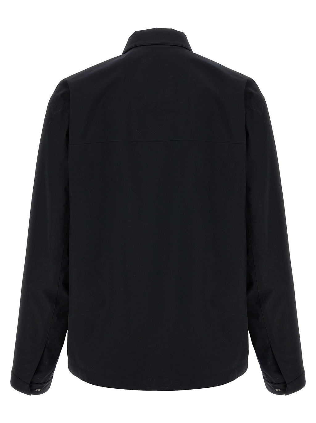 Black Polyester Shell Jacket