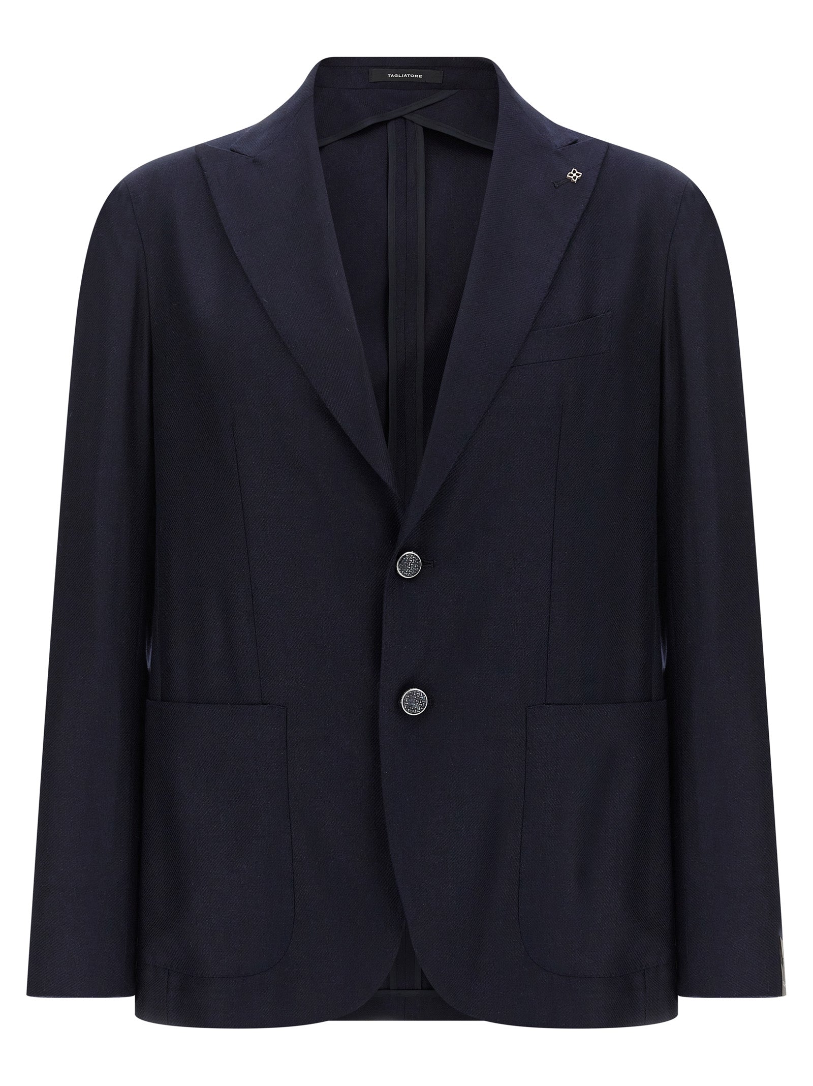 Blue Silk Blazer