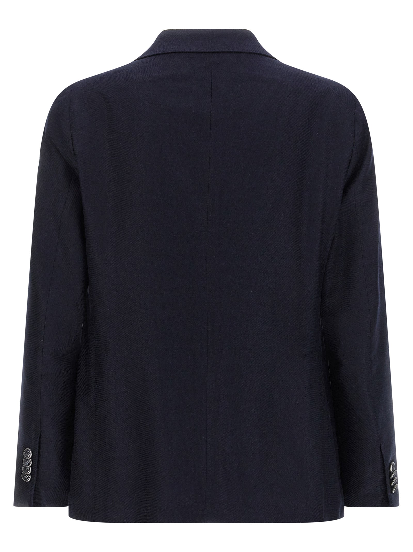 Blue Silk Blazer