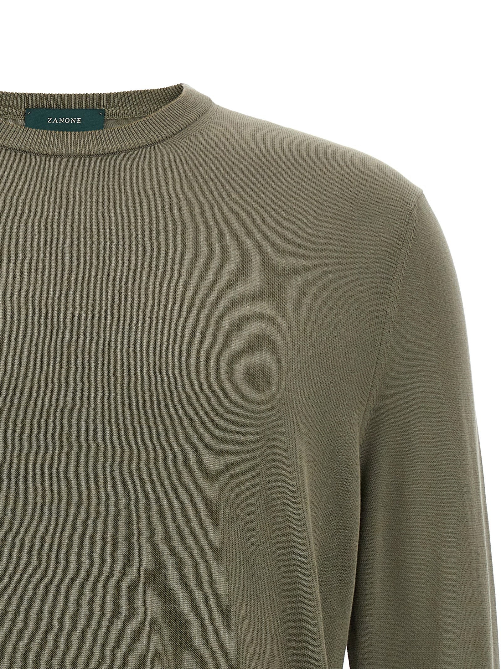 Bicolor Cotton Cardigan