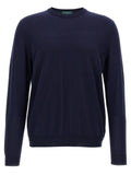 Blue Cotton Cardigan