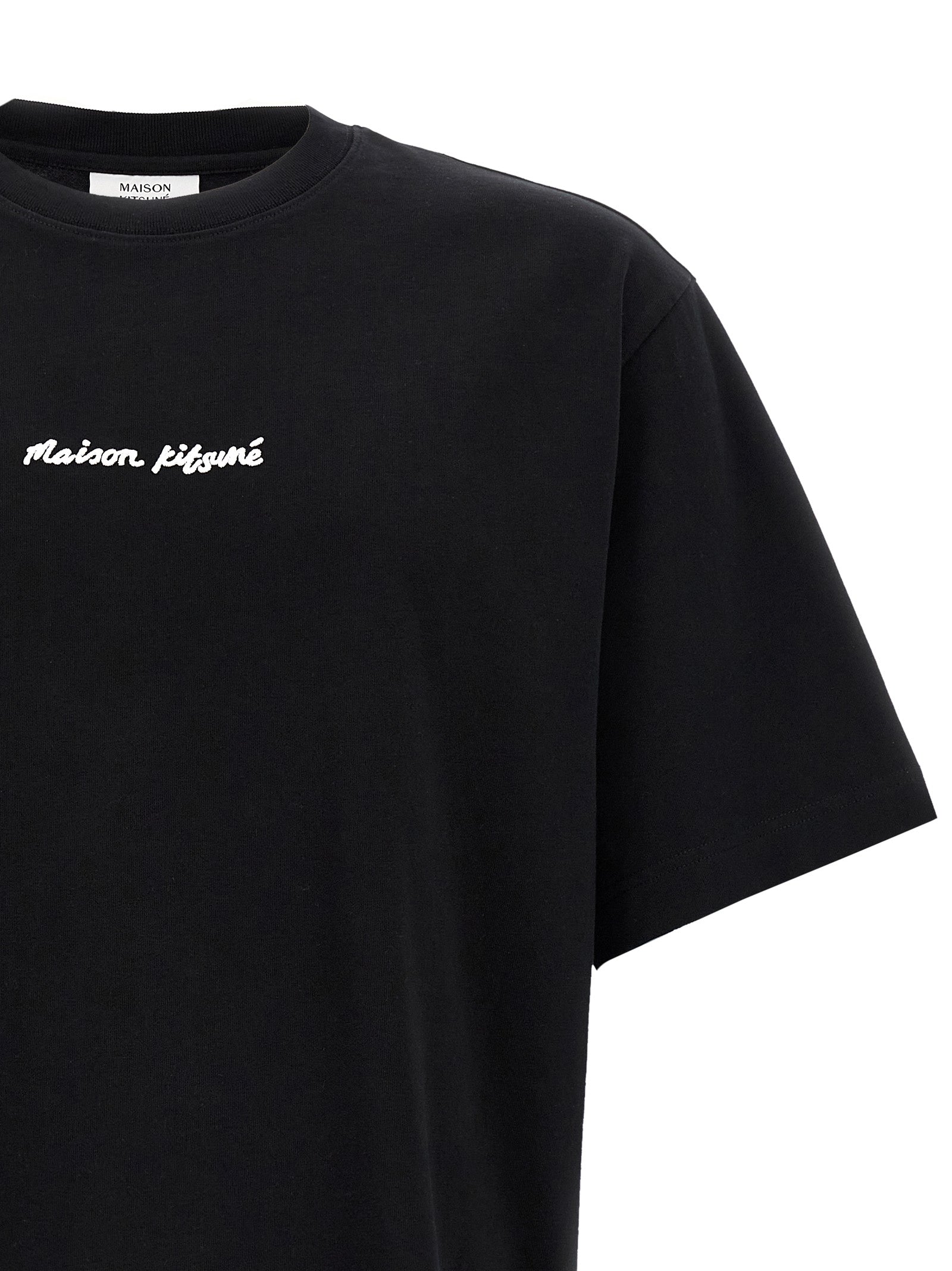 Black Cotton T-Shirt