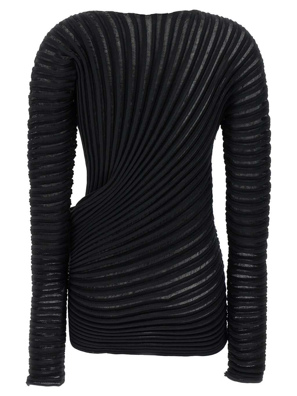 Black Polyester Shirt