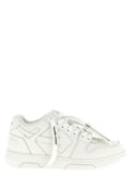 White Bovine Leather Sneakers