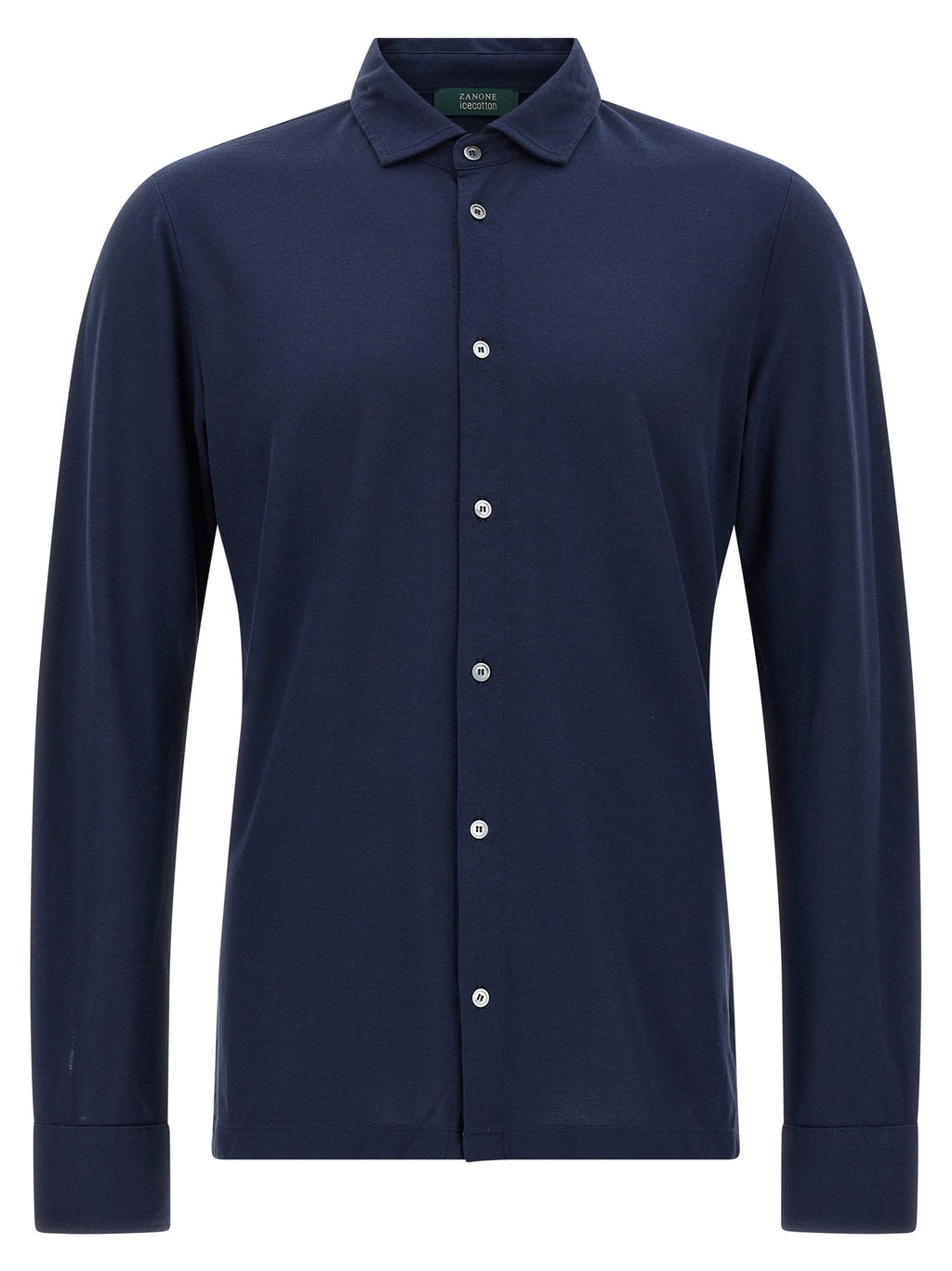 Blue Cotton Blouse