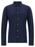 Blue Cotton Blouse