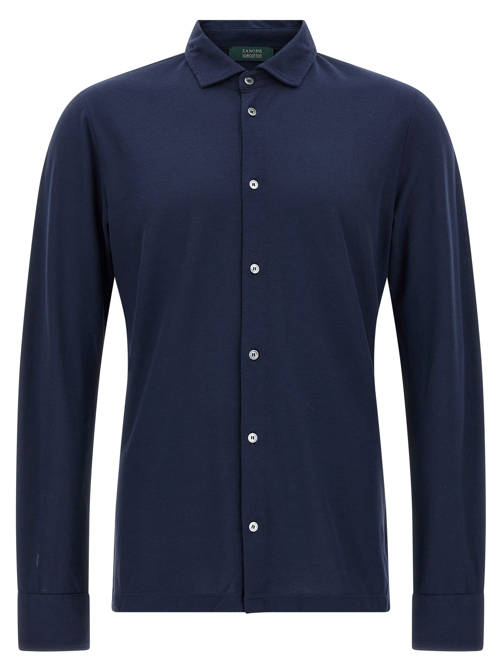 Blue Cotton Blouse