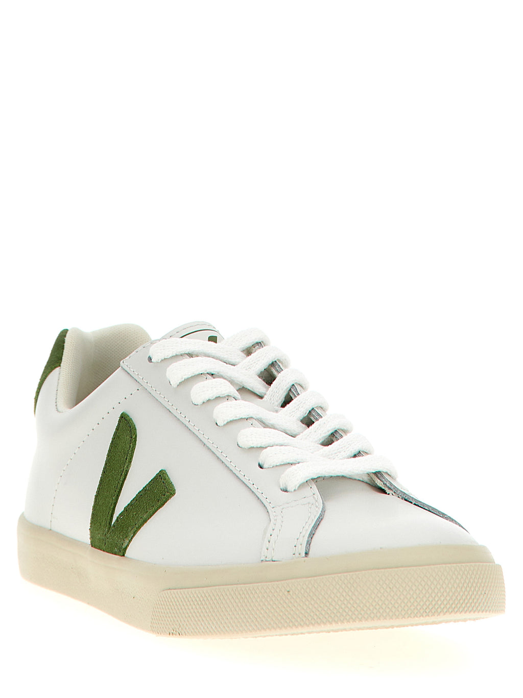 Bicolor Calfskin Low Top Sneakers