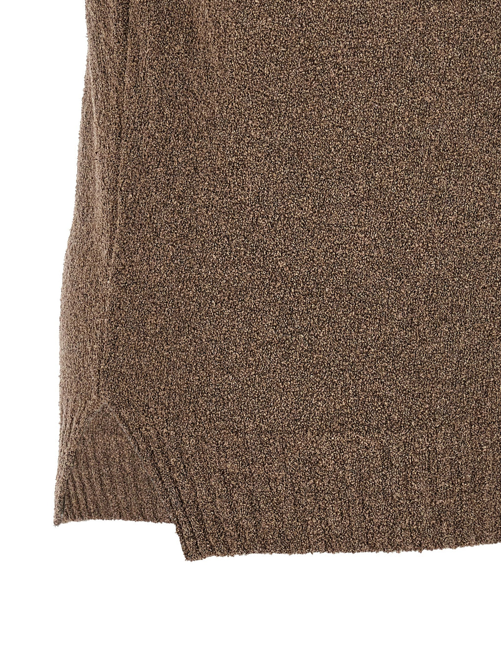 Brown Cotton Polo Shirt