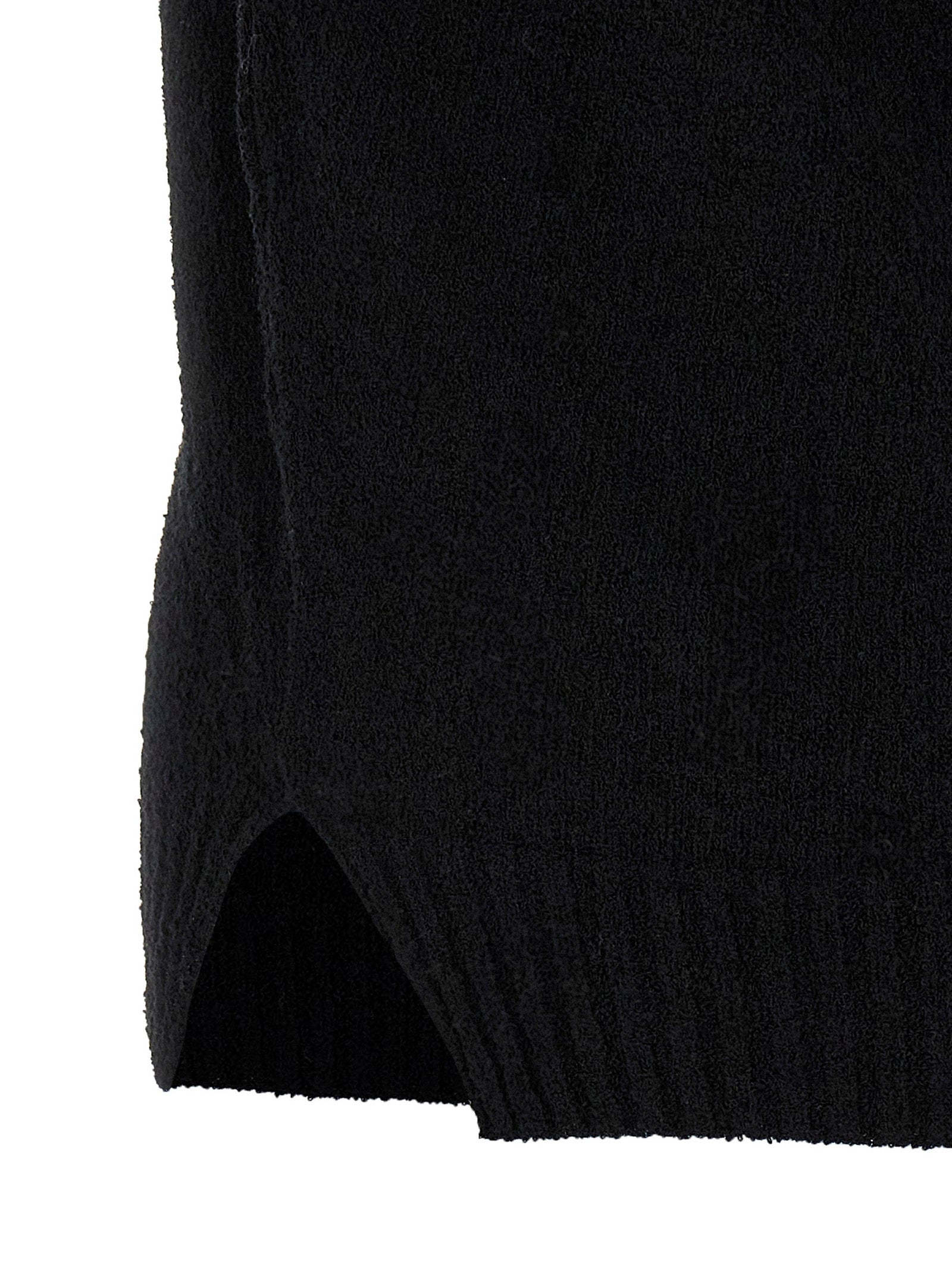 Black Cotton Polo Shirt