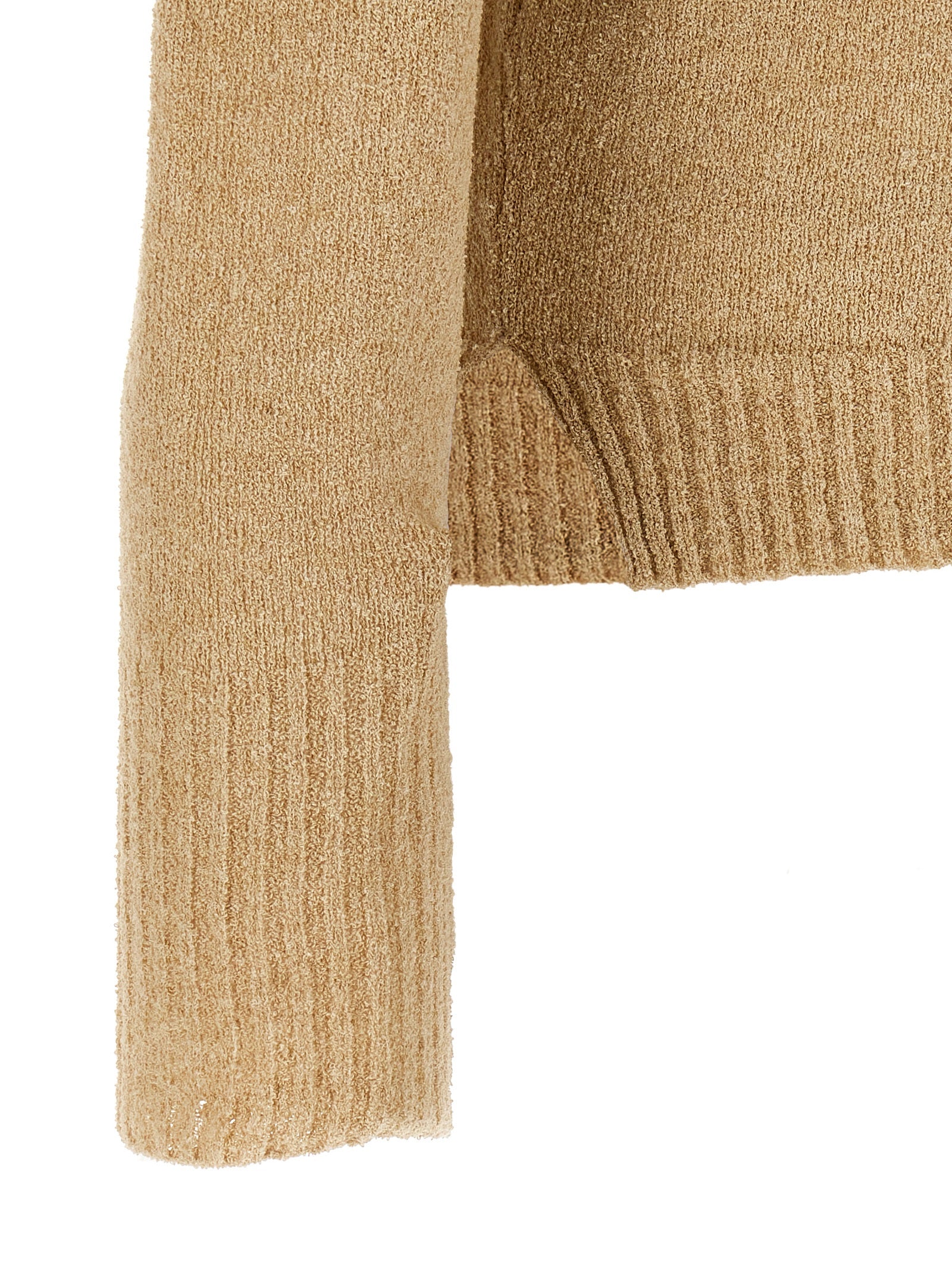 Beige Cotton Polo Shirt