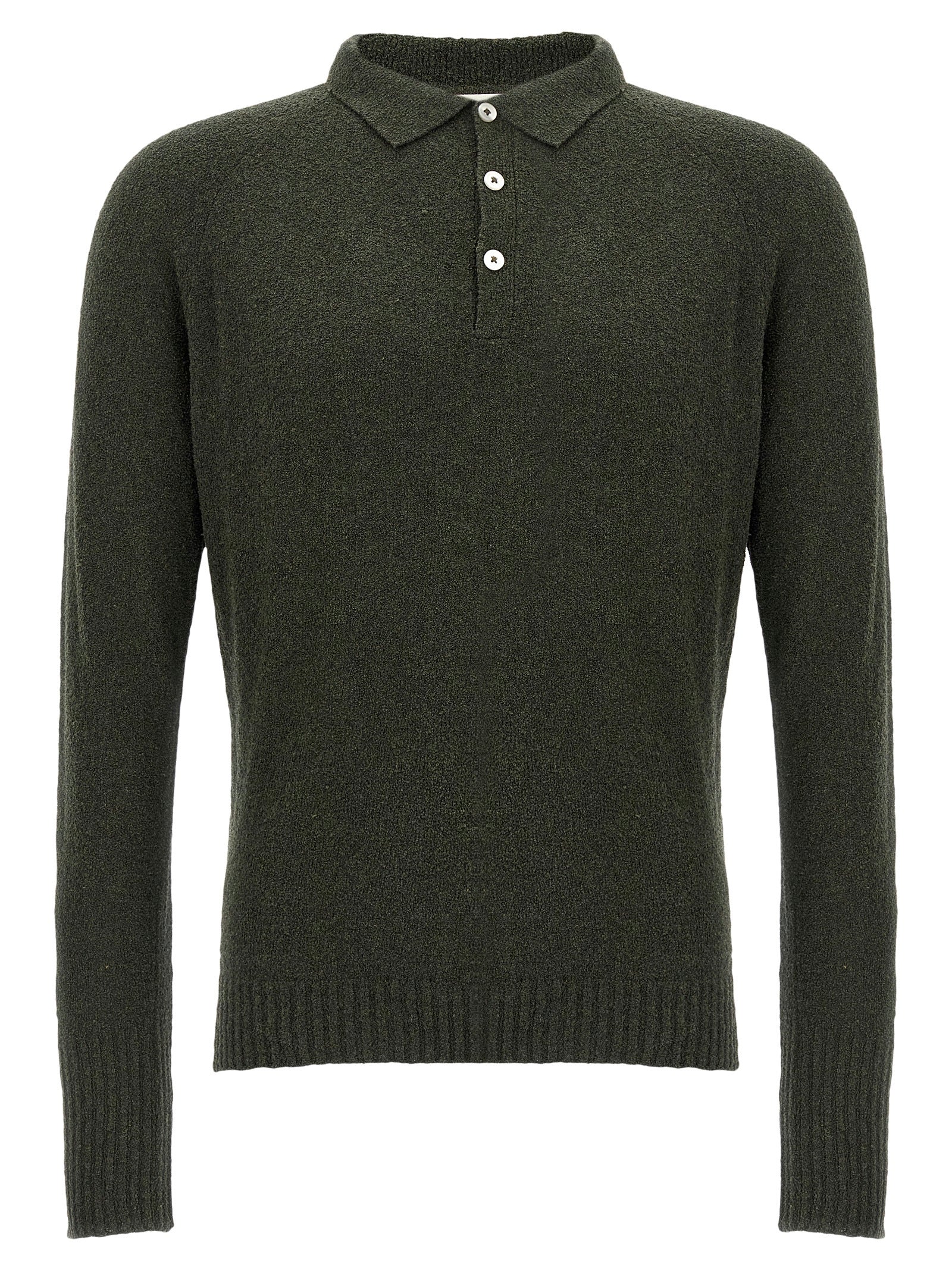 Bicolor Cotton Polo Shirt